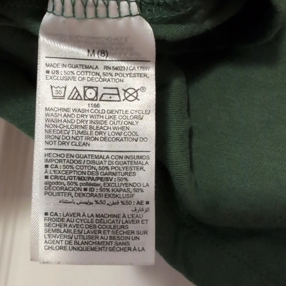 Old Navy Green Christmas Kids Tee with Mickey Mouse